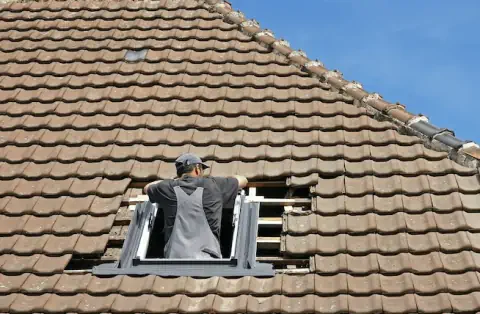 Pose de velux - Lupstein